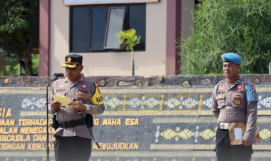 Polres-Sabu-Raijua-Gelar-Upacara-Gelar-Pasukan-Operasi-Semana-Santa-Turangga-2025