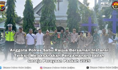 Dalam-rangka-memberikan-rasa-aman-dan-nyaman-kepada-umat-Kristiani-yang-merayakan-Hari-Raya-Paskah,-jajaran-Kepolisian-Resor-(Polres)-Sabu-Raijua-bersama-instansi-terkait-melaksanakan-pengamanan-di-sejumlah-gereja-yang-menggelar-ibadah-Jumat-Agung
