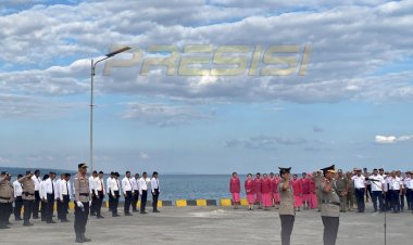 Polres-Sabu-Raijua-Gelar-Upacara-Tabur-Bunga-dalam-Rangka-Memperingati-HUT-Bhayangkara-ke-79