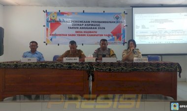 Bhabinkamtibmas-Polres-Sabu-Raijua-Hadiri-Musyawarah-Perencanaan-Pembangunan-Desa