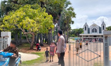 Polres-Sabu-Raijua-Laksanakan-Pengamanan-Ibadah-Hari-Minggu