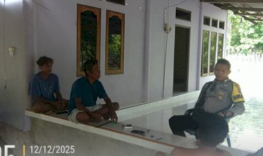 Bhabinkamtibmas-Polsek-Sabu-Barat-Laksanakan-Sambang-dan-Himbauan-di-Desa-Delo
