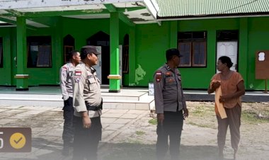 Patroli-Harkamtibmas-Polsek-Sabu-Barat:-Wujud-Komitmen-Jaga-Keamanan-Jelang-Natal-dan-Tahun-Baru