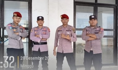 Pos-Pelayanan-Pelabuhan-Laut-Seba-Siap-Amankan-Perayaan-Natal-2025-dan-Tahun-Baru-2026