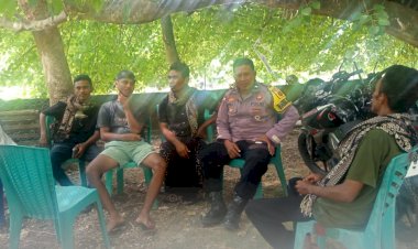 Bhabinkamtibmas-Polsek-Sabu-Timur-Laksanakan-Sambang-dan-Himbauan-Kamtibmas