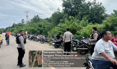 Patroli-Perintis-Presisi,-Sat-Samapta-Polres-Sabu-Raijua-Jaga-Kamtibmas-di-Sabu-Timur