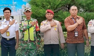 Pengamanan-Idul-Fitri-di-Bandara-Tardamu-Seba-Berjalan-Lancar
