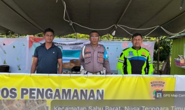 Pengamanan-Idul-Fitri-di-Bundaran-Menia-Berjalan-Lancar