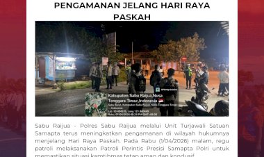 Polres-Sabu-Raijua-Perketat-Pengamanan-Jelang-Hari-Raya-Paskah