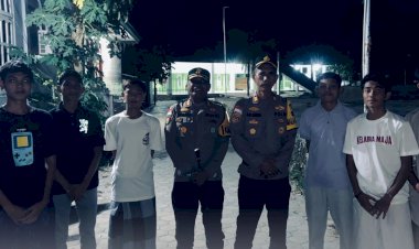 Kapolres-Sabu-Raijua-Pimpin-pengamanan-kegiatan-pawai-obor-Jemaat-Yeruel-Seba-Kota