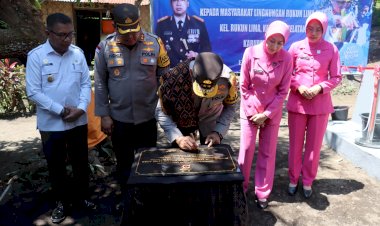 Kapolda-NTT-Resmikan-Sumur-Bor-di-Ende,-Warga-Rukun-Lima-Kini-Tak-Lagi-Kesulitan-Air-Bersih