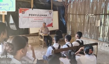 Polres-Sabu-Raijua-Laksanakan-Penyuluhan-Kamtibmas-di-SMP-Generasi-Emas-Sabu-Raijua
