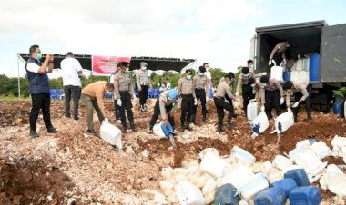 Merawat-Harmoni-Bumi-Flobamora,-Polda-NTT-Pulihkan-Ketertiban-Sosial-Melalui-Penertiban-Minuman-Beralkohol-Ilegal