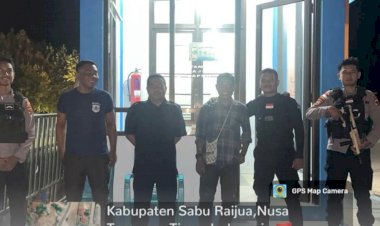 Sat-Samapta-Polres-Sabu-Raijua-Patroli-Perintis-Presisi-di-Pelabuhan-Seba-dan-Bank-NTT,-Pastikan-Kamtibmas-Kondusif