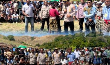 Polri-Amankan-dan-Dukung-Pelestarian-Adat-Hole-Liae-di-Desa-Eilogo