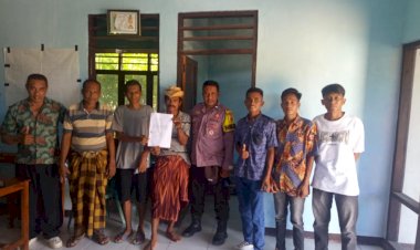 Saat-warga-berselisih-karena-ternak,-Bhabinkamtibmas-Hadir-Menyatukan-Lewat-Jalan-Kekeluargaan