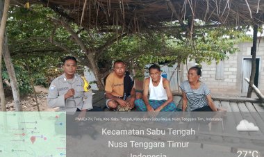 Polri-Hadir-Hingga-Pelosok-Desa,-Bhabinkamtibmas-Ajak-Warga-Waspada-Hantavirus-dan-Jaga-Kamtibmas