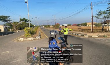 Strong-Point-Pagi-Satlantas-Sabu-Raijua,-Wujud-Nyata-Pelayanan-Prima-kepada-Masyarakat