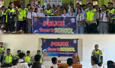 Police-Goes-To-School:-Siswi-SMA-PGRI-Sabu-Barat-Diajak-Wujudkan-Generasi-Pelopor-Keselamatan