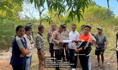 Respon-Cepat-Kapolsek-Sabu-Timur-Cegah-Konflik-Saat-Pelaksanaan-PTSL-di-Kelurahan-Bolou