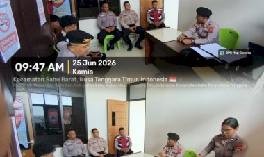 Evaluasi-untuk-Lebih-Baik,-Sat-Samapta-Polres-Sabu-Raijua-Tingkatkan-Kesiapsiagaan-Personel