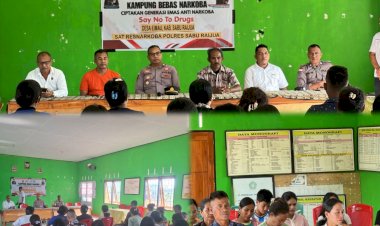 Peresmian-Kampung-Bebas-Narkoba-di-Desa-Eimau,-Polres-Sabu-Raijua-Perkuat-Komitmen-Wujudkan-Generasi-Emas-Anti-Narkoba