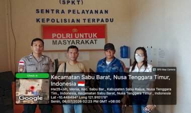 Damai-Lebih-Indah,-SPKT-Polres-Sabu-Raijua-Mediasi-Konflik-Warga-Hingga-Tercapai-Kesepakatan