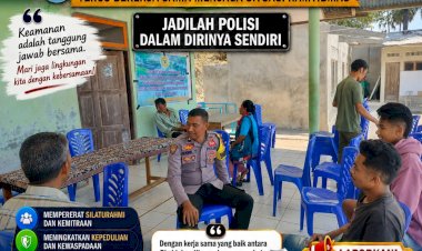 Polri-Hadir-dari-Rumah-ke-Rumah,-Bhabinkamtibmas-Polres-Sabu-Raijua-Perkuat-Kamtibmas-Lewat-DDS