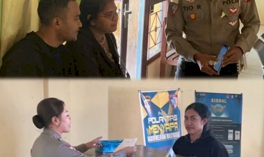 Wujudkan-Pelayanan-Prima,-Satlantas-Polres-Sabu-Raijua-Layani-Masyarakat-di-Kantor-Samsat
