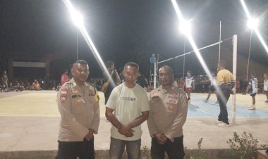Dua-Laga-Sengit-Matei-Cup-II-Berakhir-Aman,-Polsek-Sabu-Timur-Kawal-Jalannya-Pertandingan