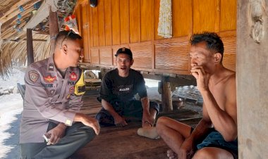 Cegah-Kepanikan,-Bhabinkamtibmas-Gurimonearu-Ingatkan-Warga-Siaga-Gempa-Susulan