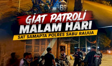 Patroli-Presisi-Sat-Samapta-Polres-Sabu-Raijua,-Jaga-Kamtibmas-hingga-Dini-Hari