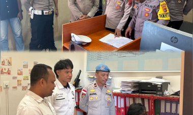 Pastikan-Pelayanan-Berjalan-Optimal,-Kasi-Propam-Polres-Sabu-Raijua-Lakukan-Pengecekan-Pelayanan-Publik