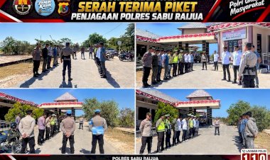 Kabag-Ops-Polres-Sabu-Raijua-Tekankan-Disiplin-dan-Tanggung-Jawab-dalam-Serah-Terima-Piket