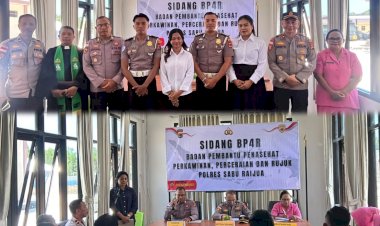 Sebelum-Mengucap-Janji-Suci,-Dua-Anggota-Polres-Sabu-Raijua-Diberi-Bekal-Rumah-Tangga