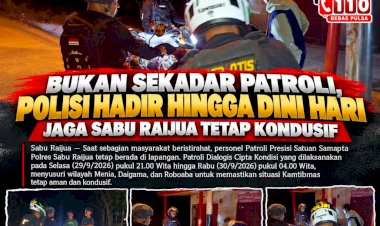 Bukan-Sekadar-Patroli,-Polisi-Hadir-hingga-Dini-Hari-Jaga-Sabu-Raijua-Tetap-Kondusif