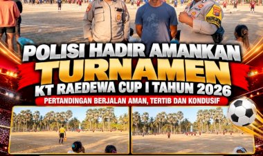 Polri-Hadir-di-Tengah-Masyarakat,-Turnamen-KT-Raedewa-Cup-I-2026-Berlangsung-Aman-dan-Kondusif
