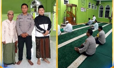 SUBUH-KELILING-DI-MASJID-AN-NUR-SEBA,-KAPOLSEK-SABU-BARAT-AJAK-WARGA-JAGA-KAMTIBMAS