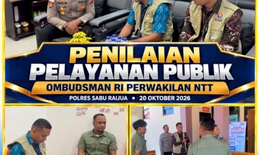 Ombudsman-RI-Perwakilan-NTT-Nilai-Pelayanan-Publik-Polres-Sabu-Raijua,-Dorong-Transparansi-dan-Akuntabilitas