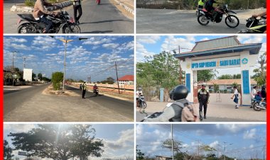 Hadir-Sejak-Pagi,-Satlantas-Polres-Sabu-Raijua-Utamakan-Keselamatan-dan-Kenyamanan-Masyarakat