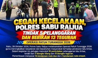 Polres-Sabu-Raijua-Gelar-Operasi-Patuh-Turangga-2026,-18-Pelanggaran-Ditindak