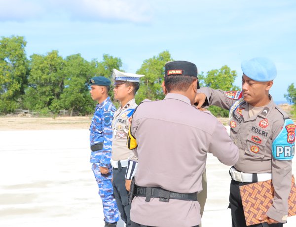 Polres Sabu Raijua Laksanakan Apel Gelar Pasukan Ops Zebra Turangga 2025