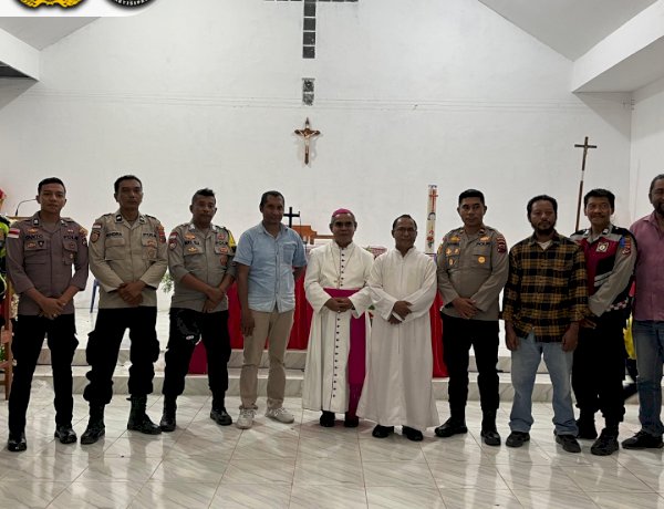 Uskup Agung Kupang Kunjungi Stasi St. Zakarias Jiwuwu