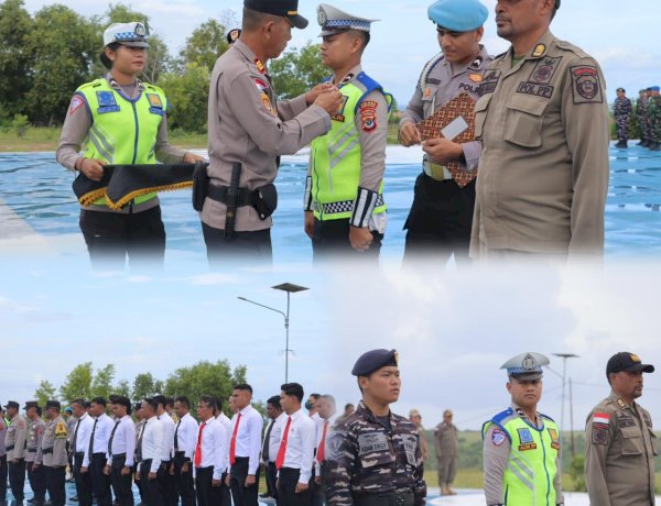 Polres Sabu Raijua Gelar Apel Operasi Keselamatan Turangga 2026