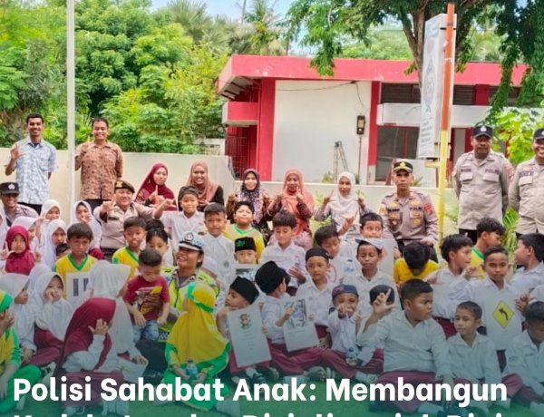 Polisi Sahabat Anak: Membangun Kedekatan dan Disiplin sejak Dini