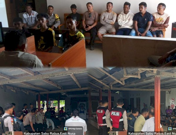 Respon Cepat Pamapta Polres Sabu Raijua Tangani Perkelahian Antar Pelajar, Berakhir Damai Melalui Mediasi