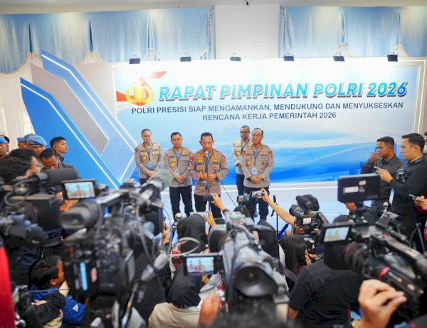 Beri Arahan di Rapim Polri, Kapolri Tegaskan Dukung-Kawal Penuh Program Pemerintah 