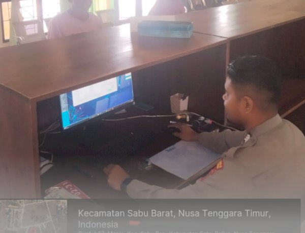 Pelayanan SAMSAT Polres Sabu Raijua Berjalan Lancar dan Profesional