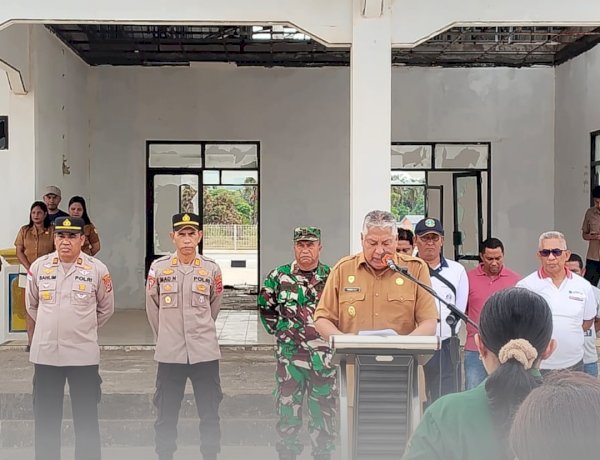 Kapolsek Sabu Barat Ikuti Apel Peringatan Hari Peduli Sampah Nasional 2026