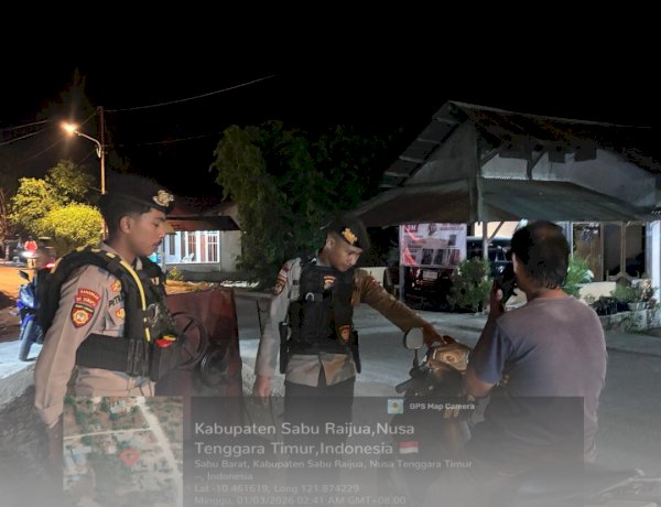 Patroli Perintis Presisi Samapta Polri: Jaga Kamtibmas di Sabu Raijua Selama Bulan Ramadhan